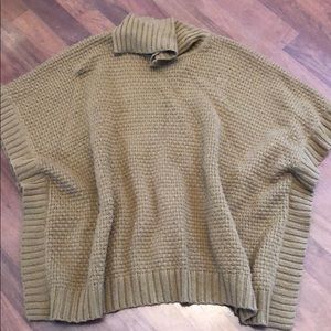 Camel Poncho - One Size